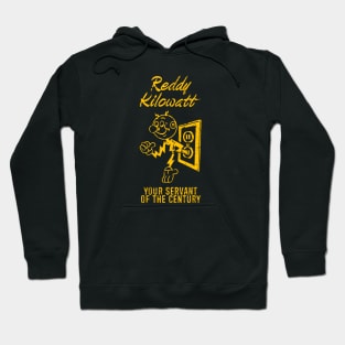 Reddy Kilowatt - Vintage Yellow Hoodie